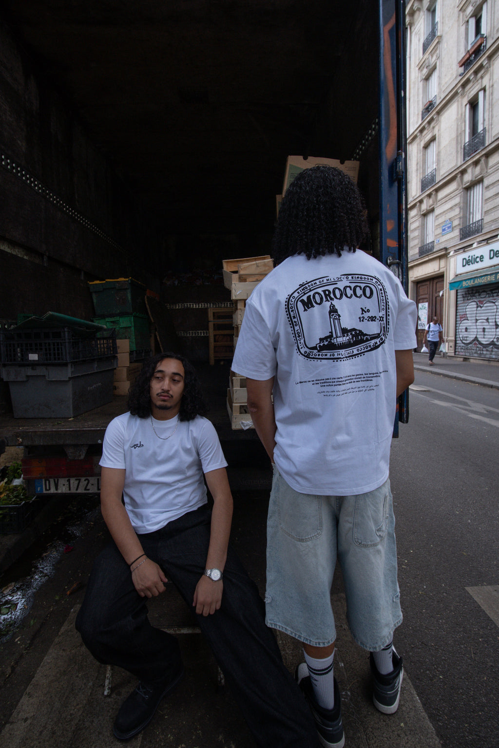 T-shirt Morocco Stamp