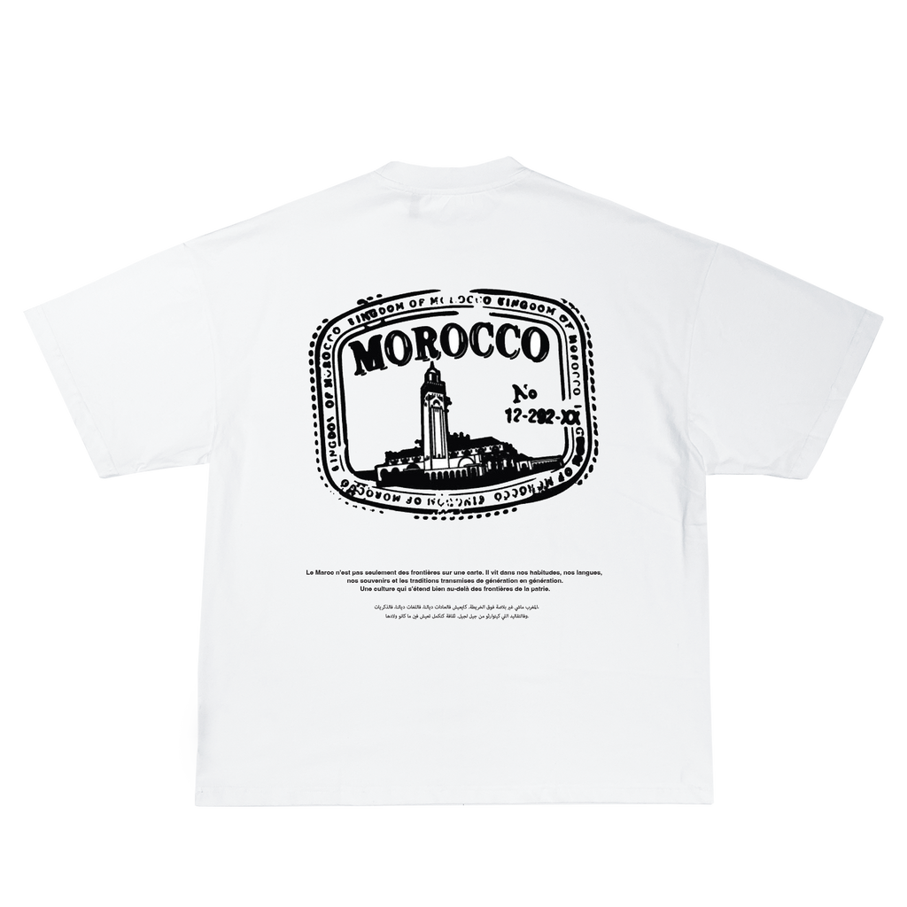 T-shirt Morocco Stamp